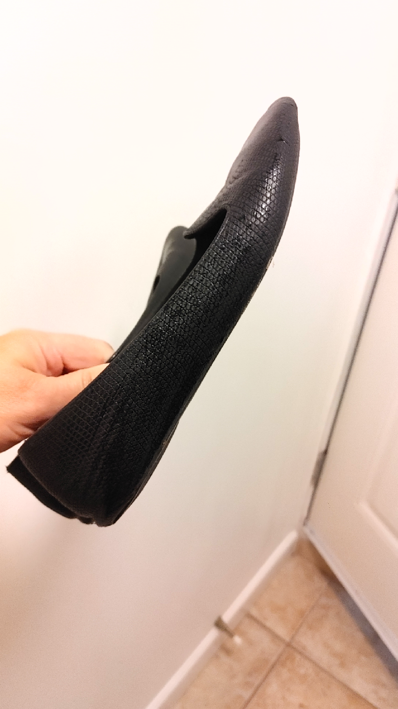Women's shoes  Black Flats size 7 - photo 3