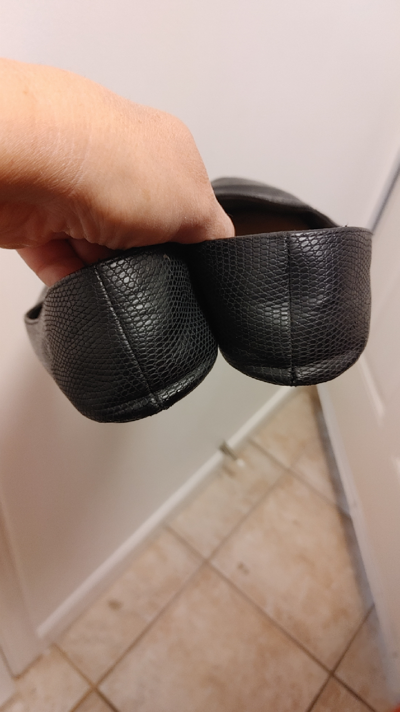 Women's shoes  Black Flats size 7 - photo 4