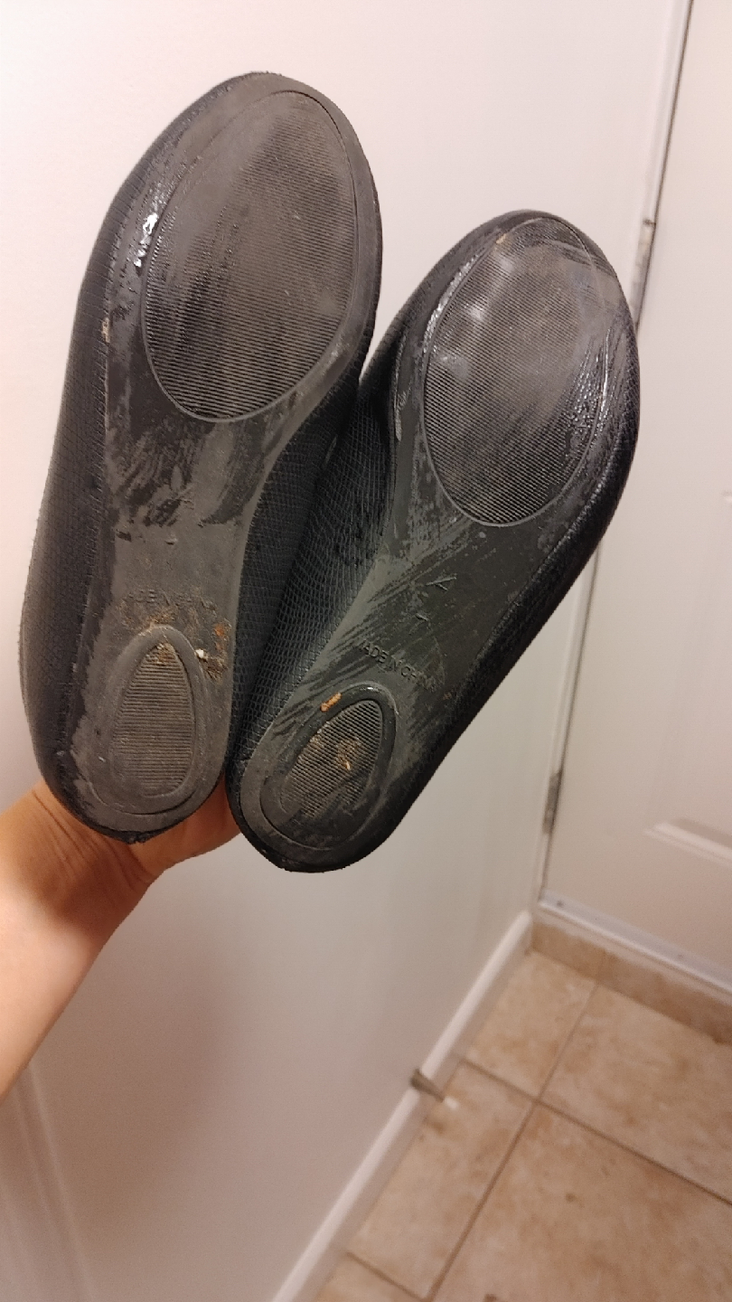 Women's shoes  Black Flats size 7 - photo 5