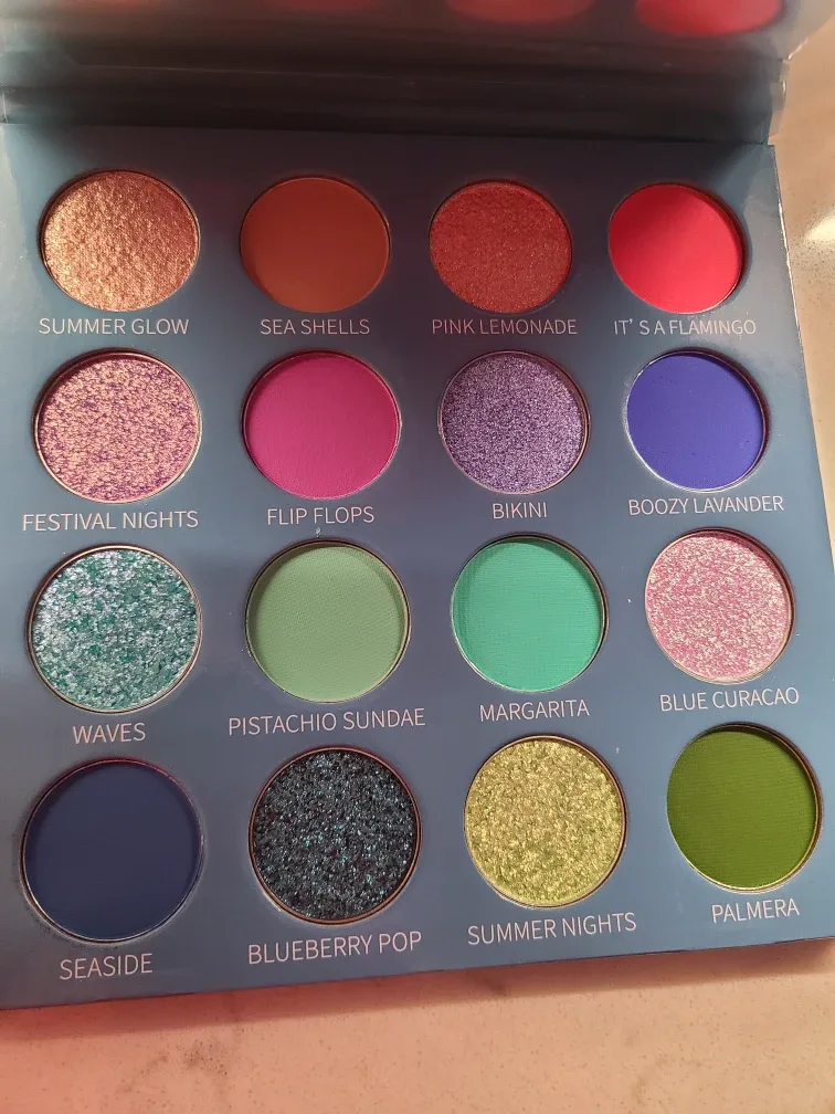 It's Bel Cosmetics Cool Summer Pressed Pigment Palette image indicator(3)