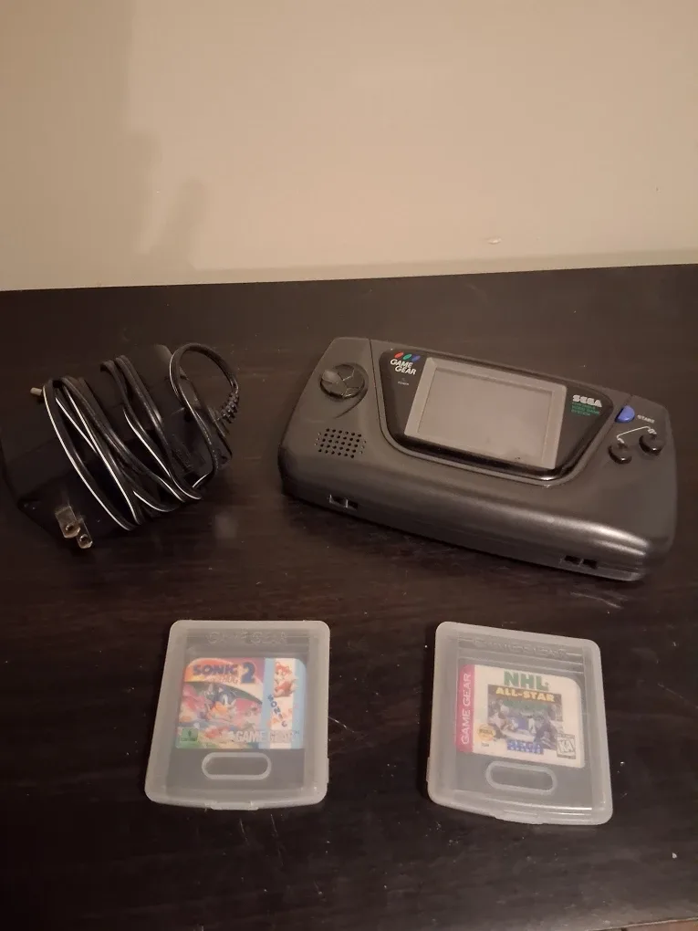 Sega Game Gear Handheld Console with Games