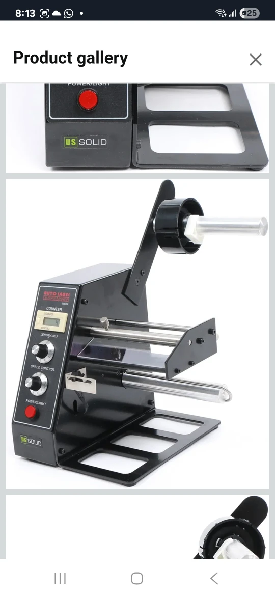 US Solid Auto Label Dispenser 1150D - photo 5