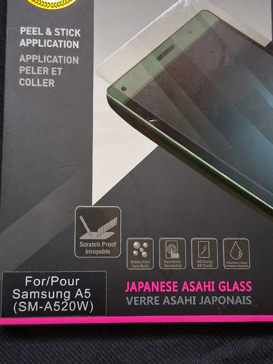 iShieldz Tempered Glass Screen Protector - Samsung A5 (SM-A520W) image indicator(2)