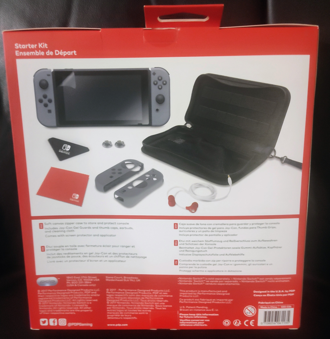 Brand new Nintendo Switch Starter Kit- Travel Case & more - photo 4