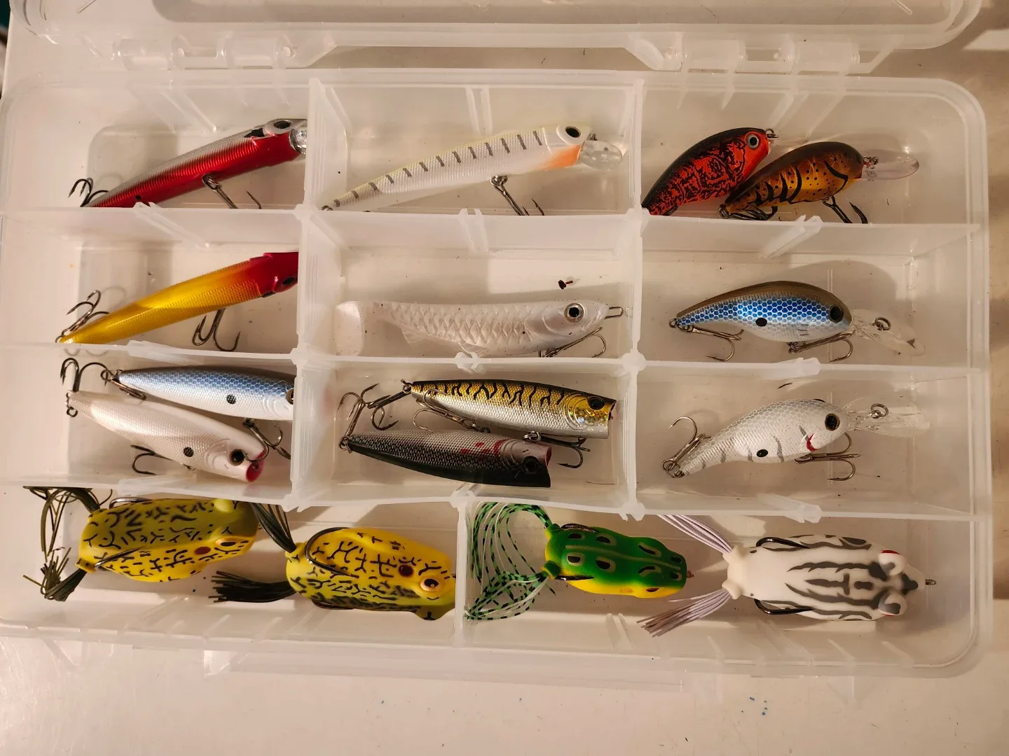 Fishing tackle, plano case & lures thumbnail