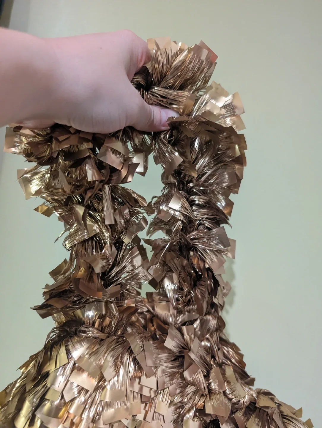 Gold Metallic Fringe Garland image indicator(2)