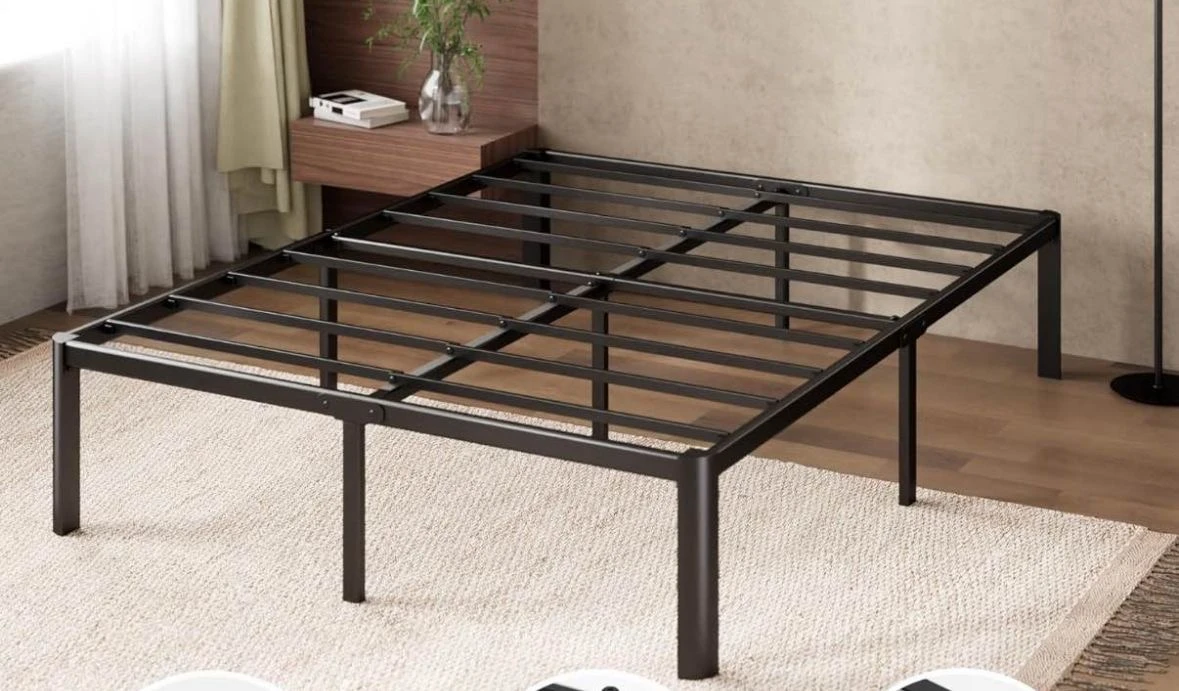 Metal Bed Frame - Queen Size