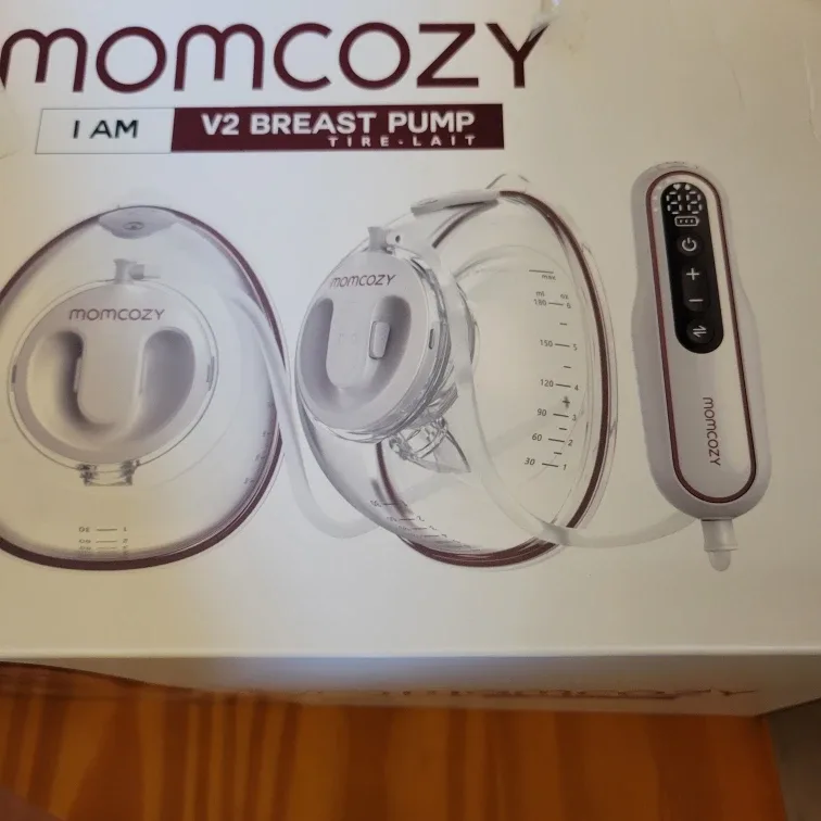 Momcozy V2 Wearable Electric Breast Pump - Like New! image indicator(7)
