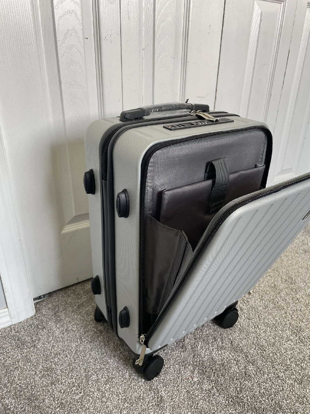 Lachin Carry-On Luggage - Silver - photo 3