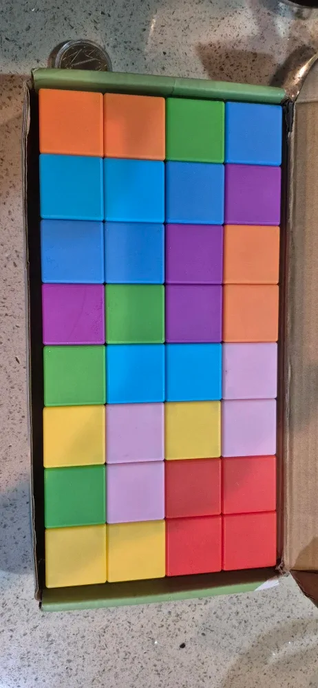 Bearvely Magnetic Blocks for kids - 32 Pieces image indicator(2)