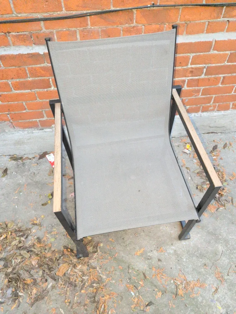 Outdoor Patio Chair - Grey