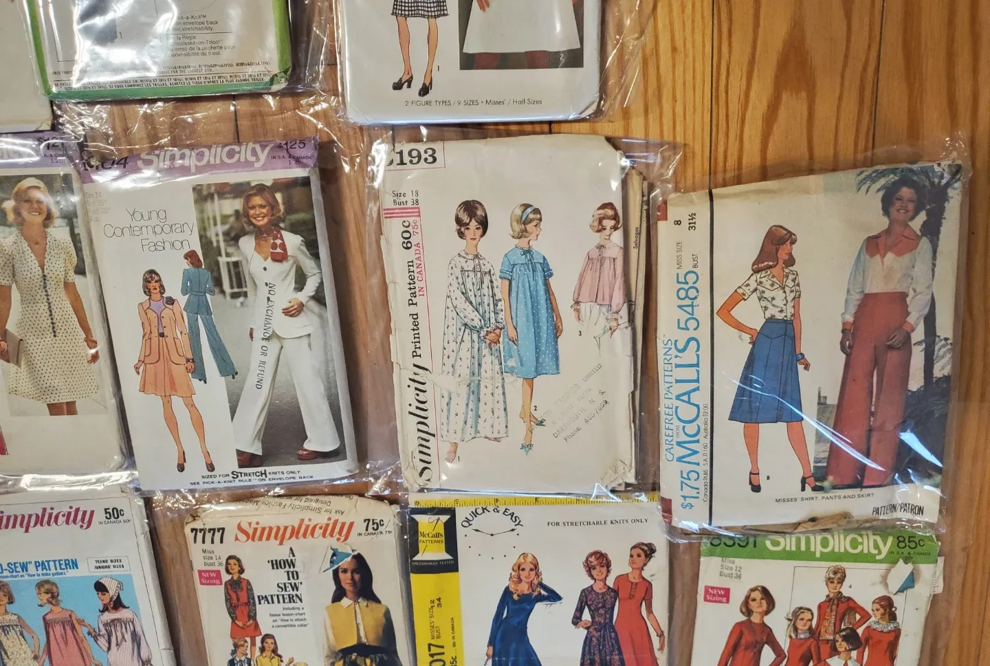 1960s/1970s Vintage Sewing patterns image indicator(3)