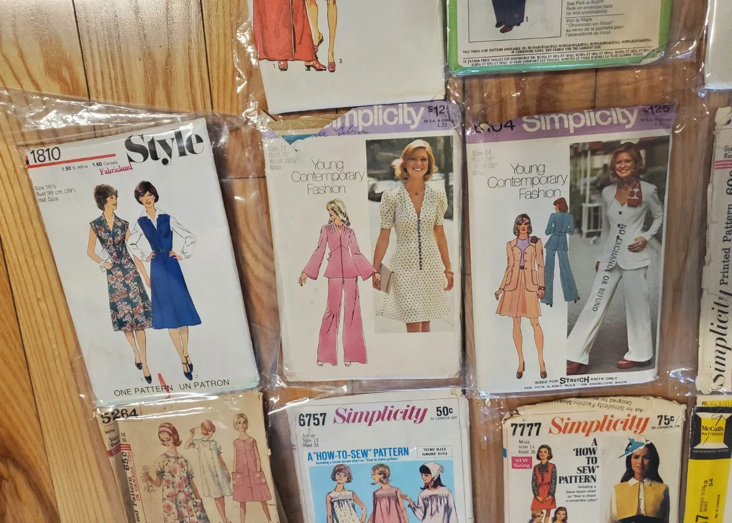 1960s/1970s Vintage Sewing patterns image indicator(4)