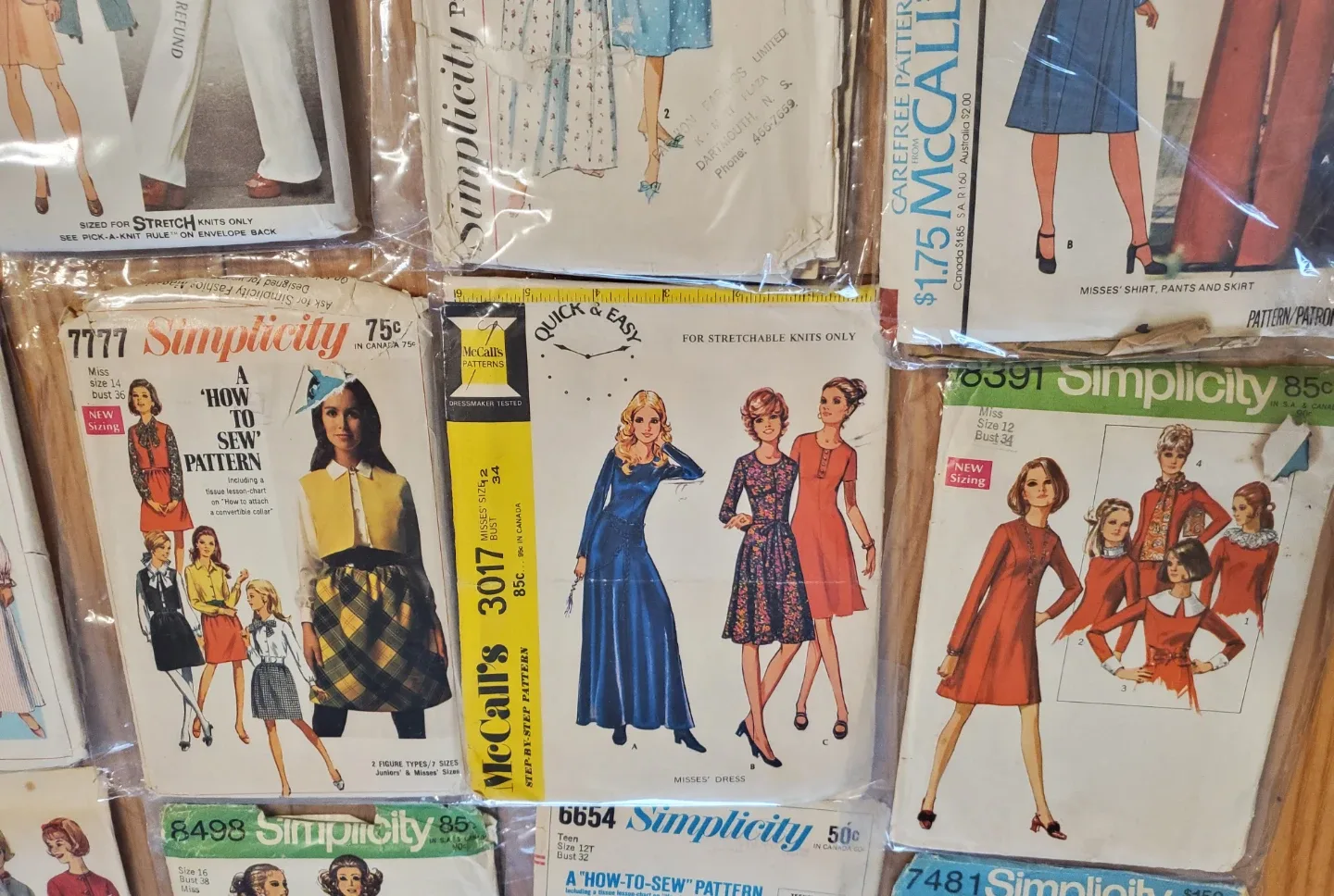 1960s/1970s Vintage Sewing patterns image indicator(5)