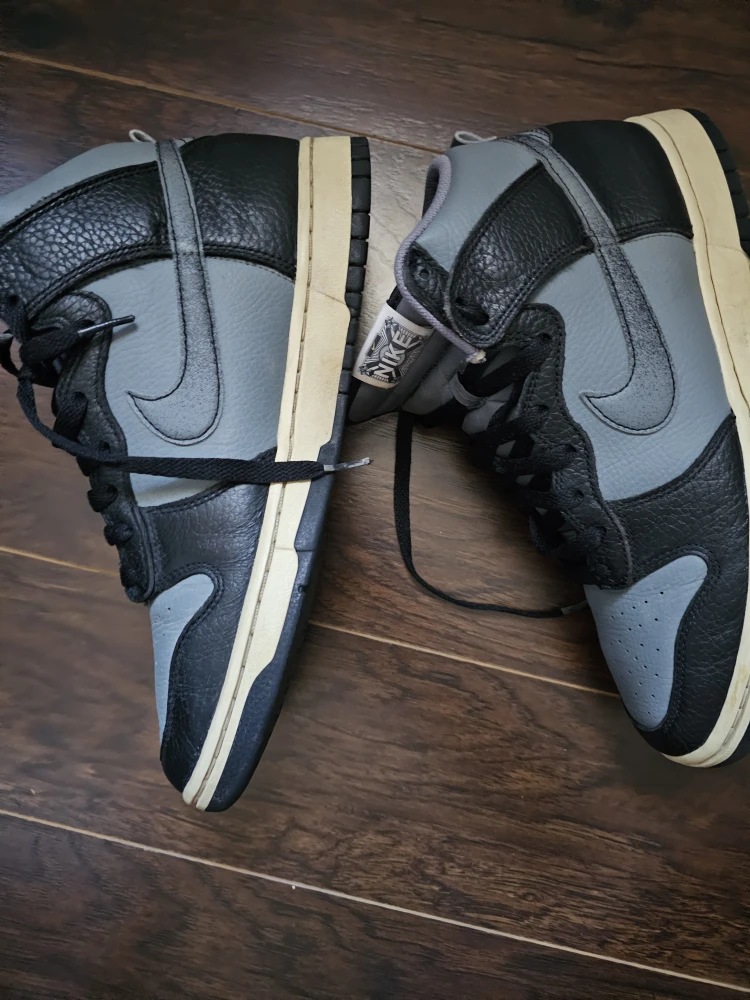 Nike Dunk High Grey/Black Sneakers - photo 3