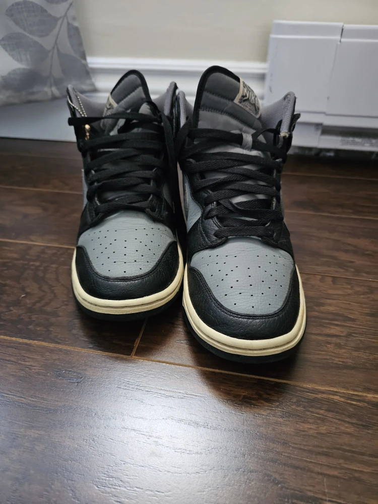 Nike Dunk High Grey/Black Sneakers - photo 5