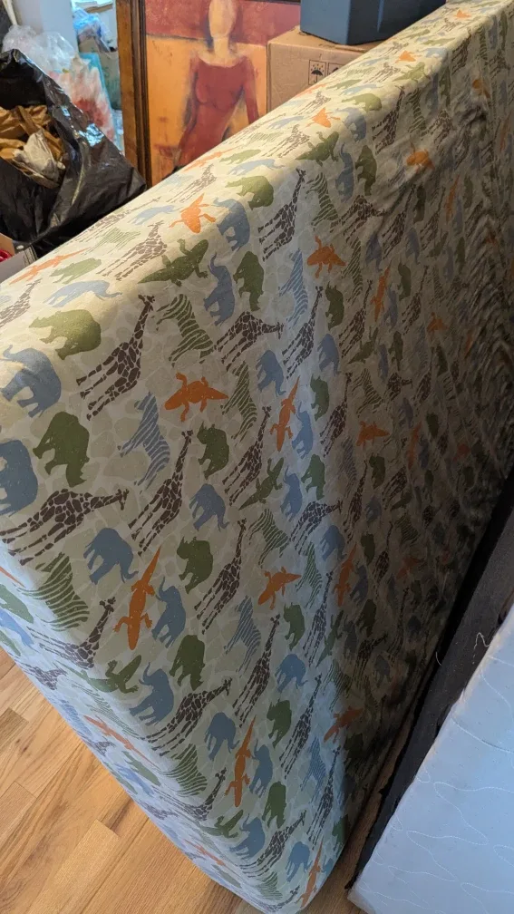 Kids Twin Mattress - with cover and sheet