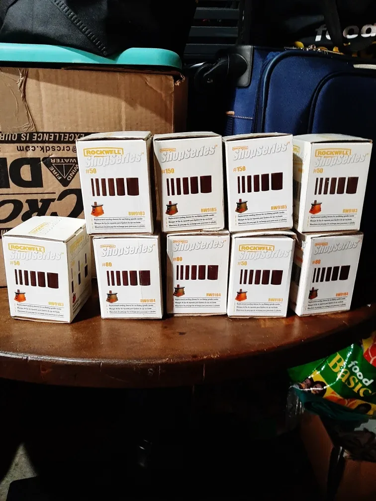 Rockwell ShopSeries Sanding Sleeves