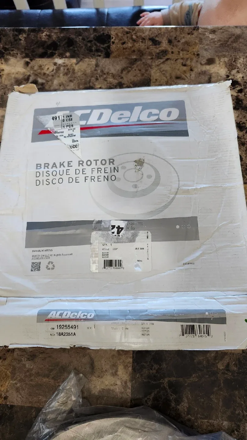 ACDelco 18A2351A Advantage Front Brake Rotor - New image indicator(3)