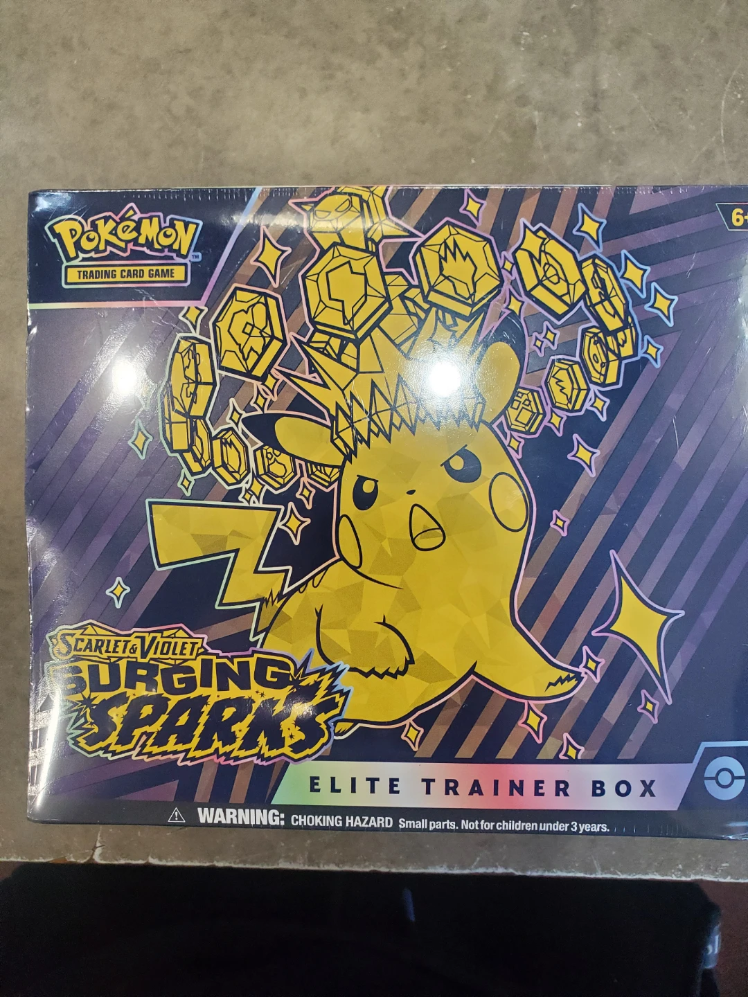 New Pokémon Scarlet & Violet - Surging Sparks Elite Trainer Box