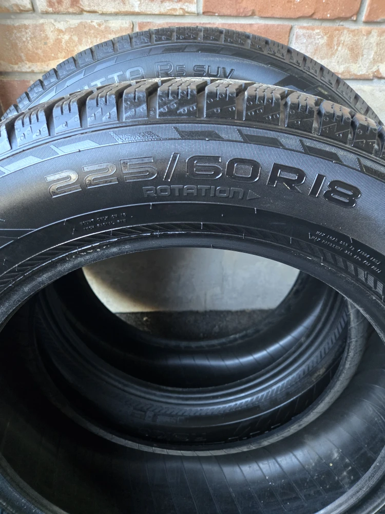 Nokian Tyres Hakkapeliitta R5 SUV WINTER Tires 225/60R18 - photo 3