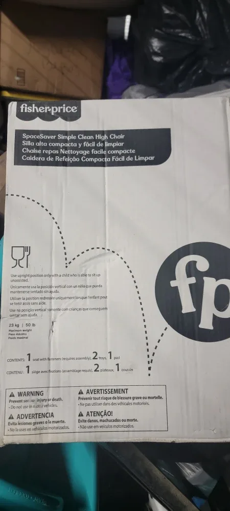 Fisher-Price SpaceSaver Simple Clean High Chair image indicator(2)