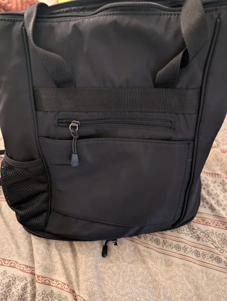 Hyba 2 in 1 Black Travel Bag image indicator(2)