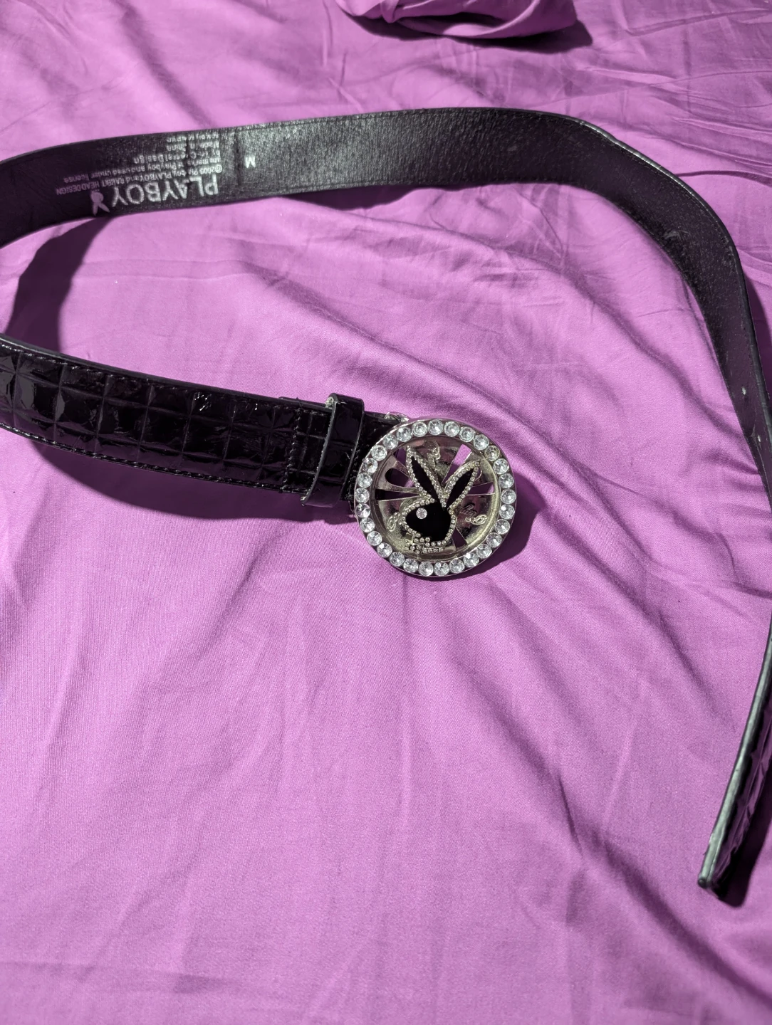 Playboy Black Belt Size M