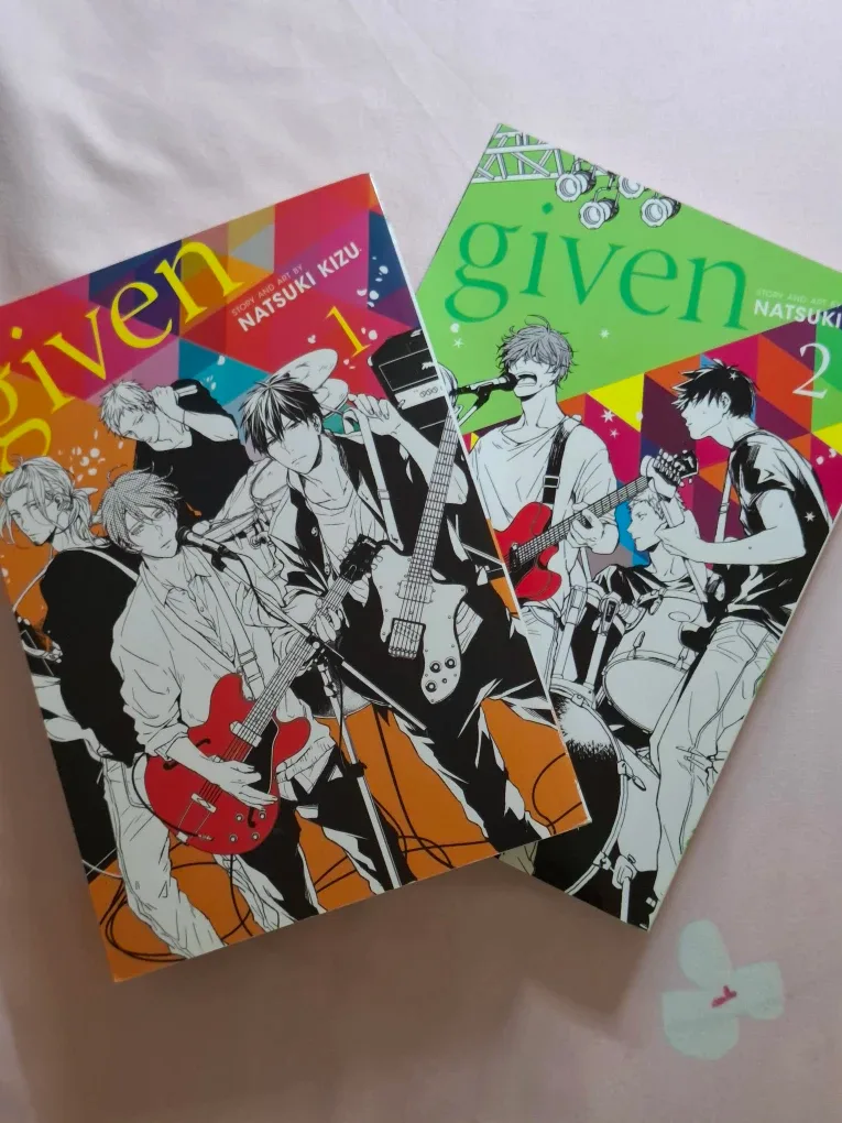 Given Manga Volumes 1 & 2 by Natsuki Kizu