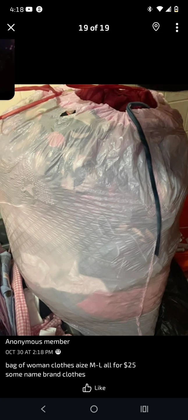 Bag of Women's Clothes (Size M-L & XL)