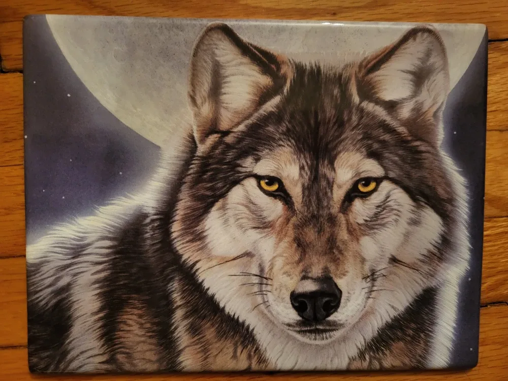 Bradford Exchange Limited Edition Wolf Plates image indicator(2)