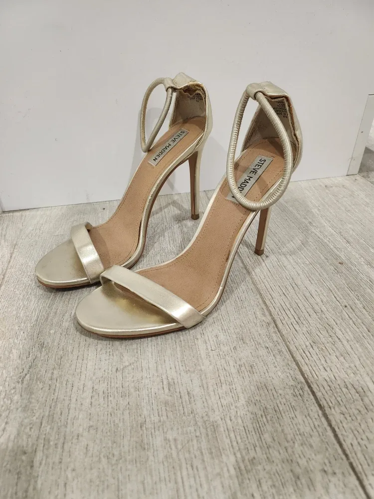 Steve Madden Gold Heels