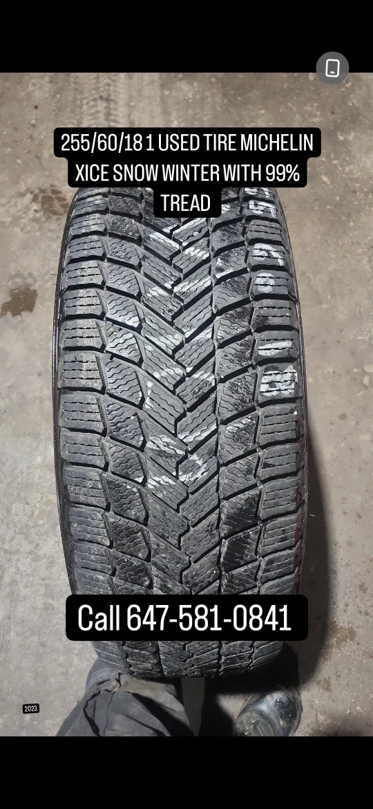 Michelin X-Ice Snow Winter Tire 255/60/18