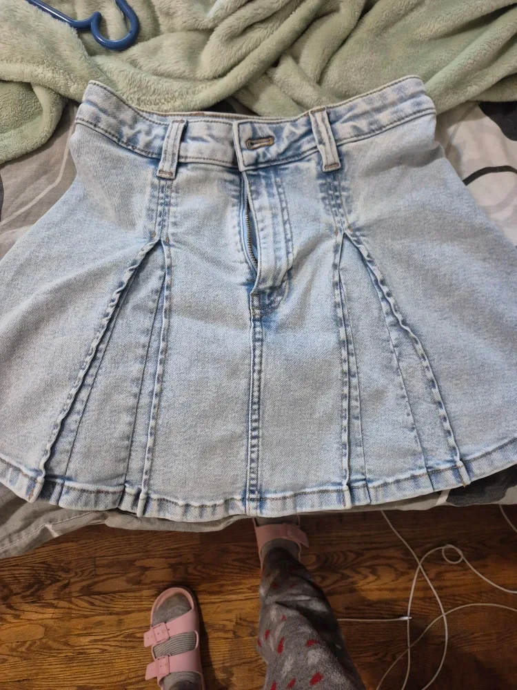 H&M Divided Denim Skirt - Size small thumbnail