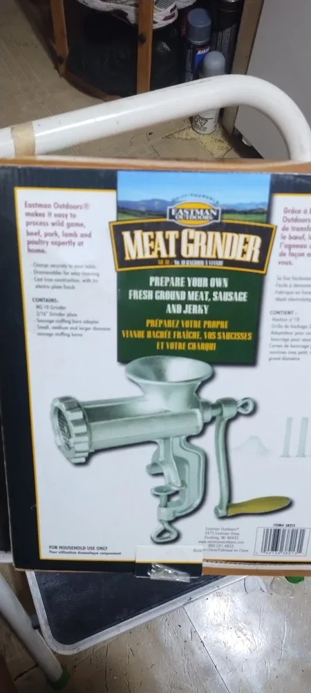 Eastman Outdoors Meat Grinder - Like New!