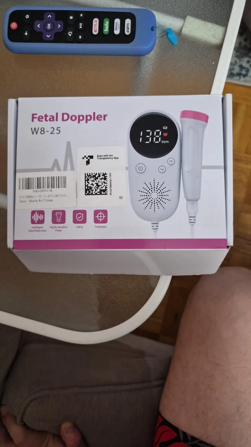 New baby Doppler W8-25 Baby Heartbeat Monitor