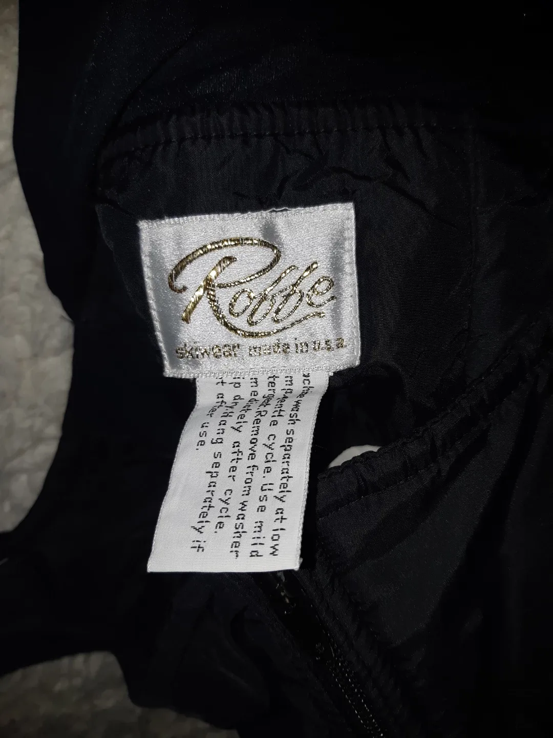 Roffe Black Snow Pants image indicator(4)