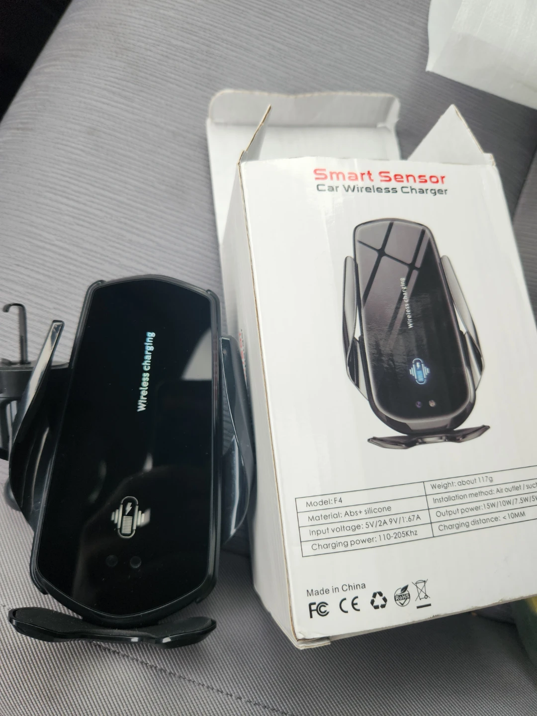 Smart Sensor Car Wireless Charger - New in Box - photo 2