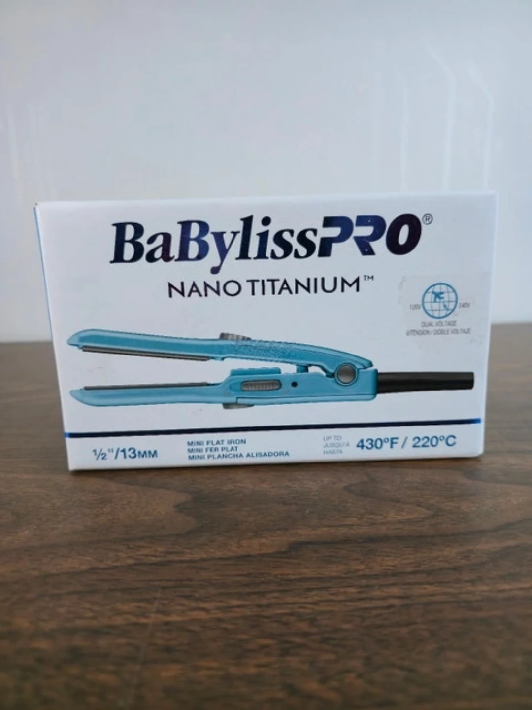 BaByliss Nano Titanium ½" Mini Straightening Iron - photo 3