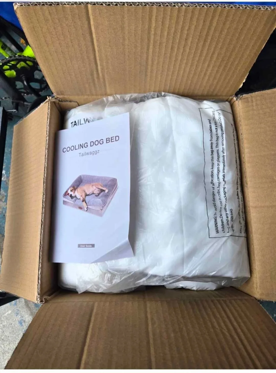 New Tailwaggz Cooling Pet Bed for Dogs and Cats - Size Large image indicator(2)