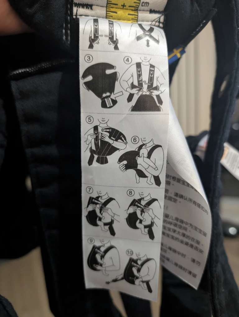 BabyBjorn Baby Carrier Mini - Black - photo 3