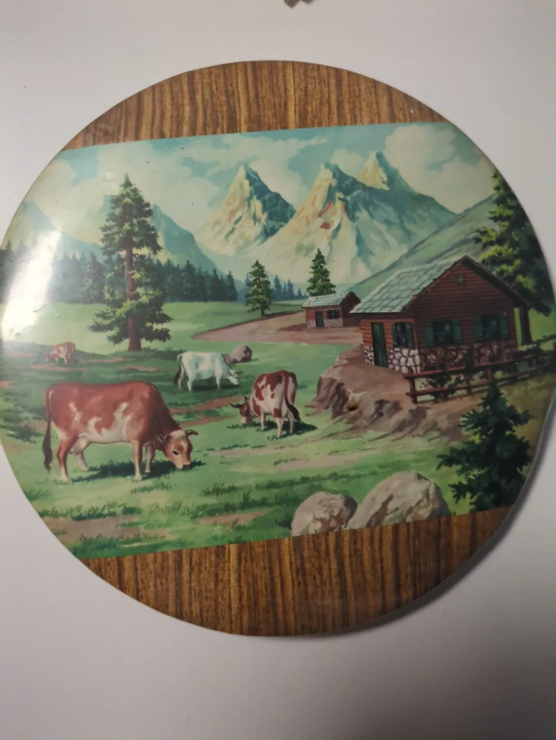 Vintage plate