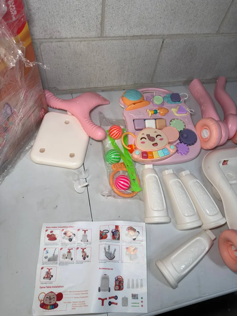 CUTE STONE 2 in 1 Sit to Stand Learning Walker image indicator(3)