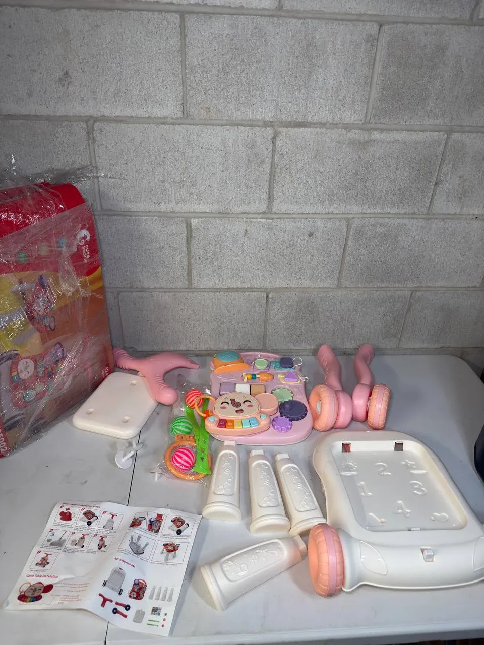 CUTE STONE 2 in 1 Sit to Stand Learning Walker image indicator(5)