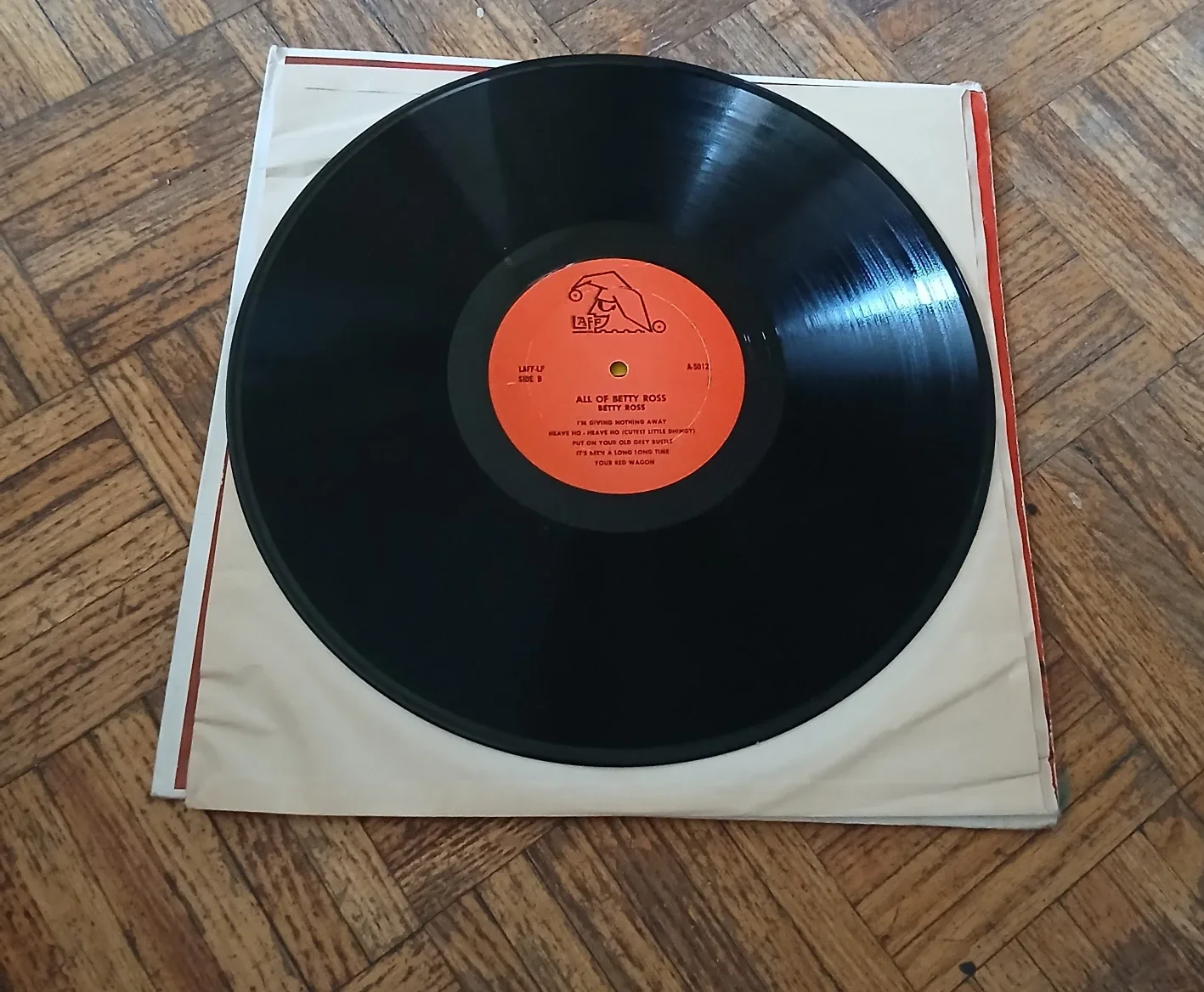 Rare Betty Ross LP image indicator(2)