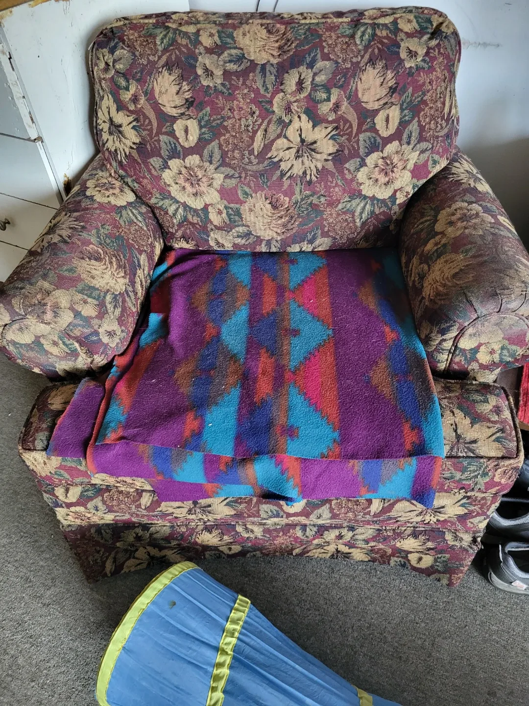 Floral Armchair