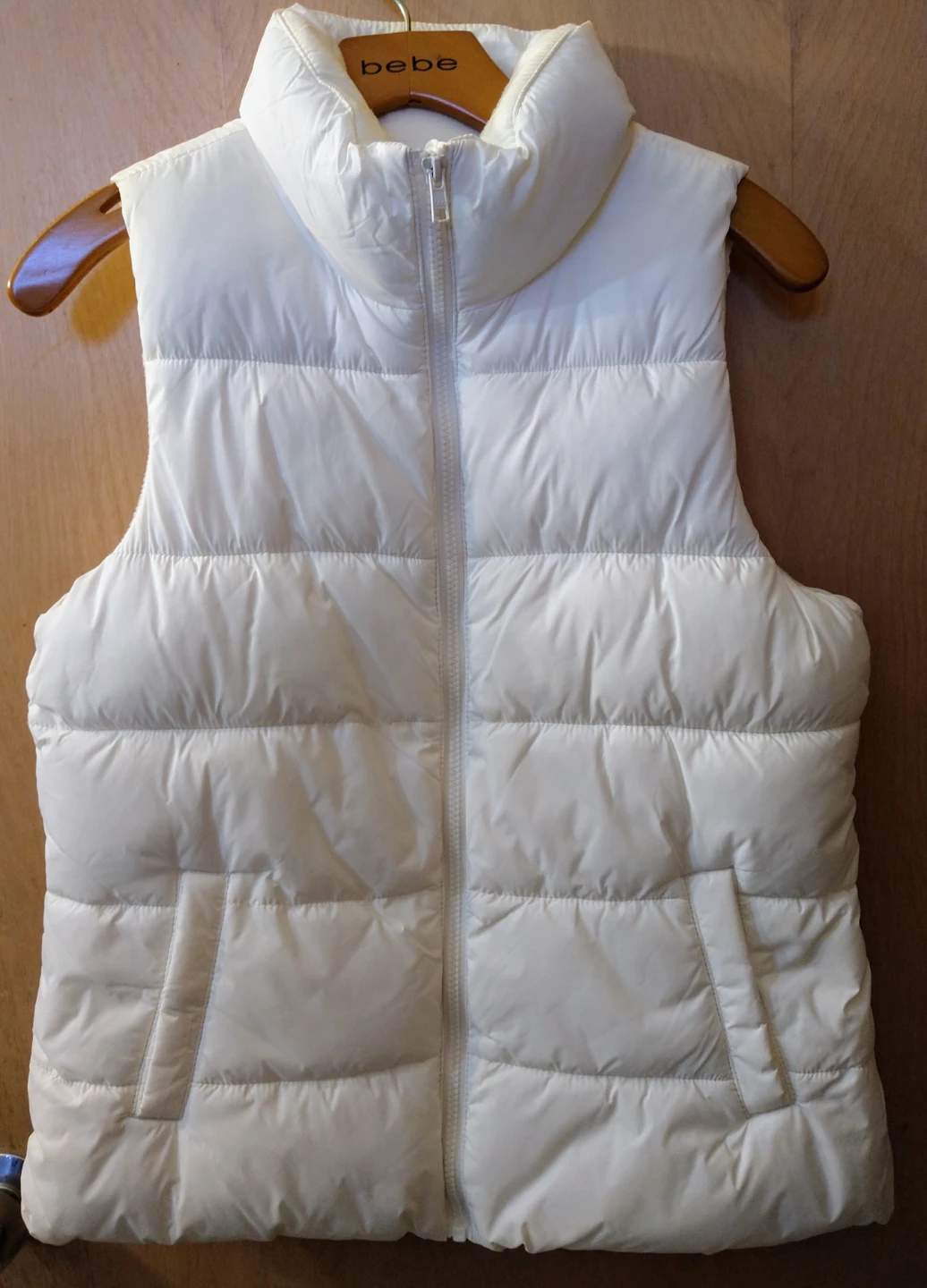2 for 1 OLD NAVY SMALL WHITE VEST SIZE 8 WALNUT HIGH RISE BOOTS - photo 2