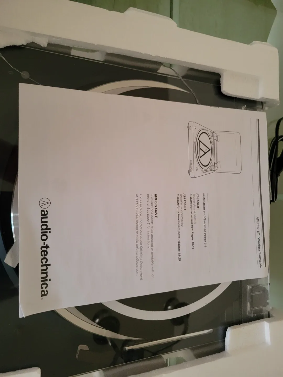 Audio-Technica AT-LP60NV-BT Turntable image indicator(3)