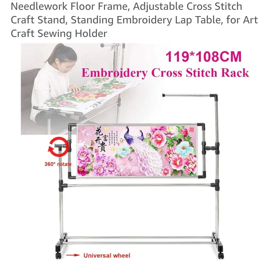 Adjustable Cross Stitch Embroidery Stand - photo 5