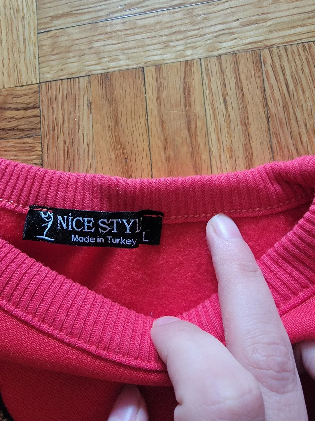 New Red Tracksuit / pajamas for women- Size L image indicator(4)